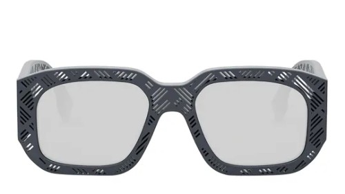 Fendi FE40113I - 20C - 52 Occhiali da sole Gray Square