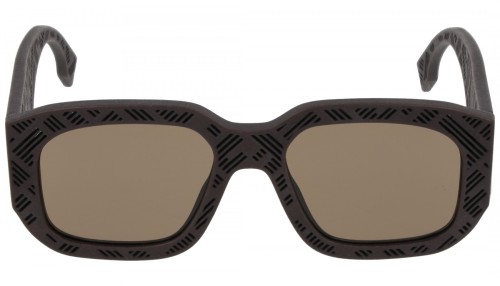 Fendi FE40113I - 50E - 52 Occhiali da sole Brown Square