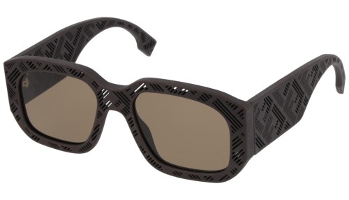 Fendi FE40113I - 50E - 52 Occhiali da sole Brown Square
