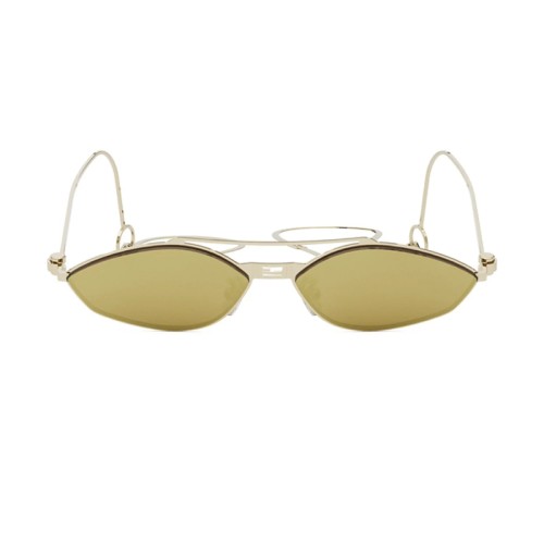 Fendi FE40114U-Y - 30G - 57 Occhiali da sole Gold Oval