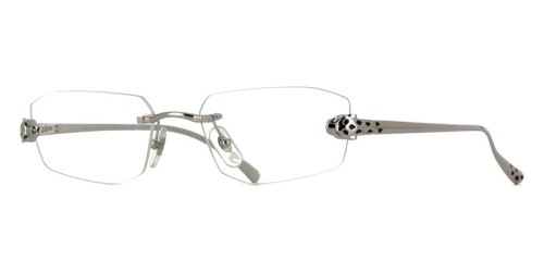 Cartier CT0494O - 002 - 55 Montature ottiche Silver Square