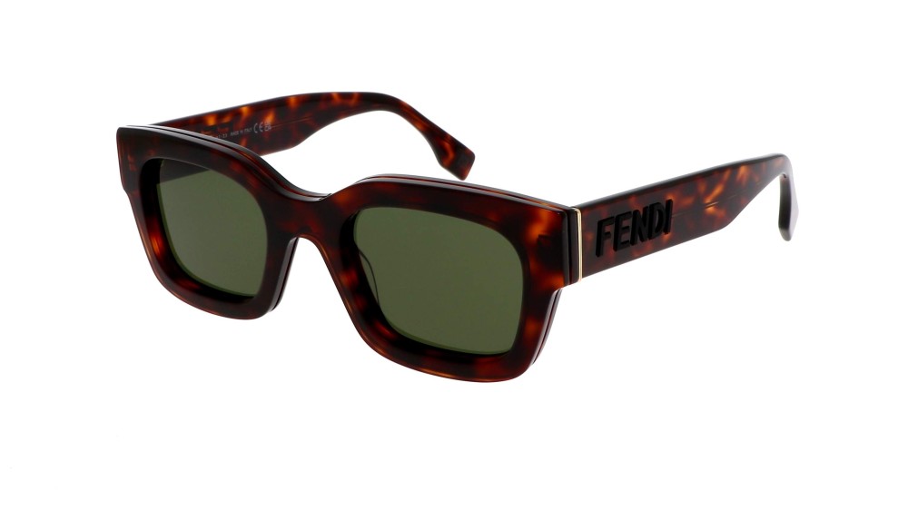 Fendi FE40119I - 54N - 50 Occhiali da sole Havana Square