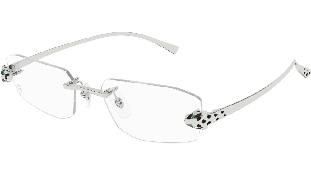 Cartier CT0494O - 002 - 55 Montature ottiche Silver Square