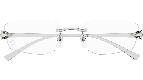 Cartier CT0494O - 002 - 55 Montature ottiche Silver Square