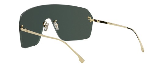 Fendi FE4121US - 30X - 139 Occhiali da sole Gold Shield