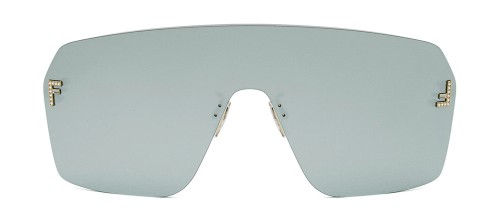 Fendi FE4121US - 30X - 139 Occhiali da sole Gold Shield