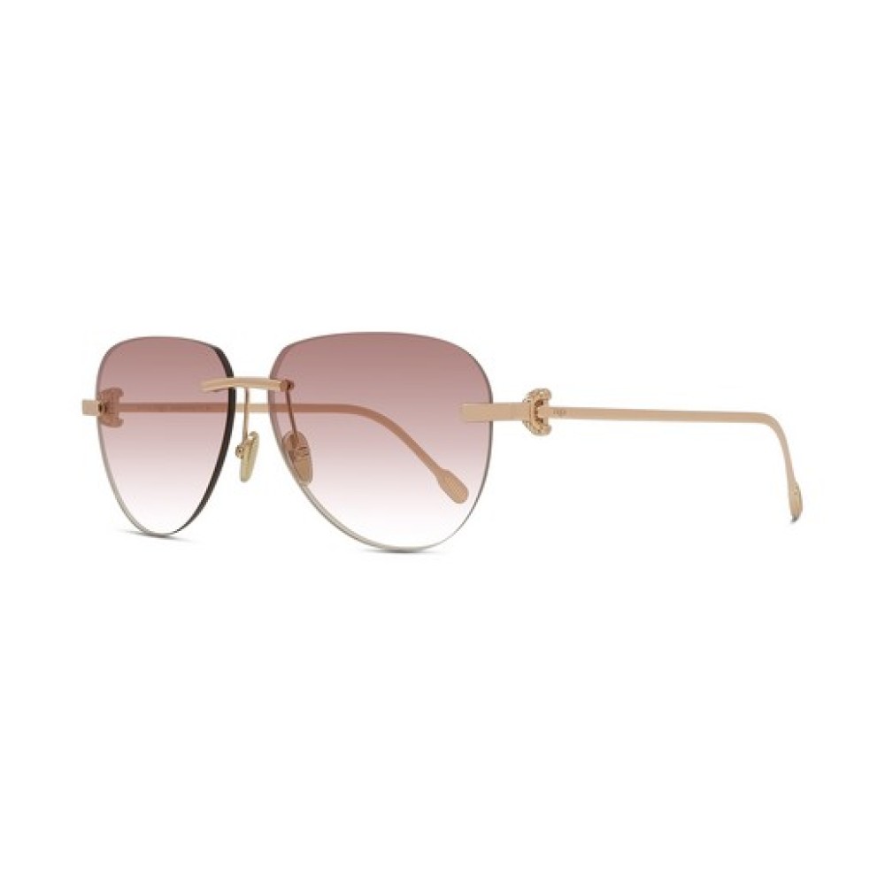 Fred FG40064U - 33Z - 59 Occhiali da sole Gold Pilot (Aviator)