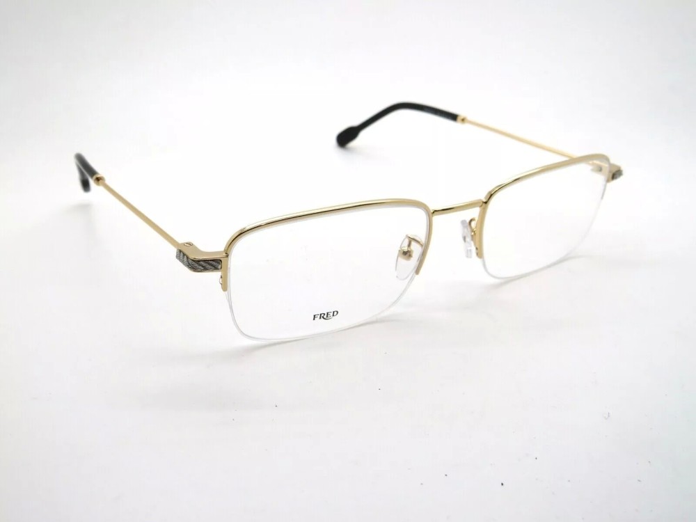 Fred FG50007U - 030 - 56 Montature ottiche Gold Square