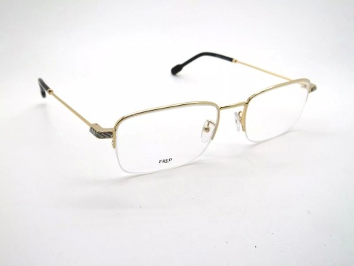 Fred FG50007U - 030 - 56 Montature ottiche Gold Square