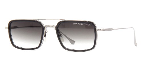 Dita FLIGHT.008 DTS134 - 01 - 53 Occhiali da sole Silver Square