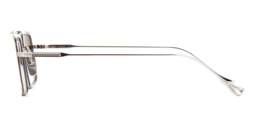 Dita FLIGHT.008 DTS134 - 01 - 53 Occhiali da sole Silver Square