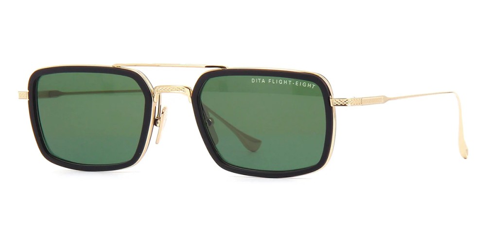Dita FLIGHT.008 DTS134 - 02 - 53 Occhiali da sole Gold Square