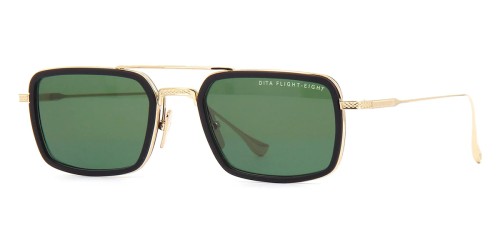 Dita FLIGHT.008 DTS134 - 02 - 53 Occhiali da sole Gold Square