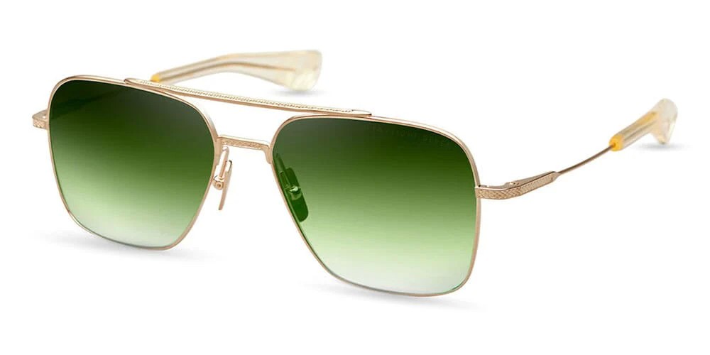 Dita FLIGHT-SEVEN DTS111 - 07 - 57 Occhiali da sole Gold Pilot (Aviator)