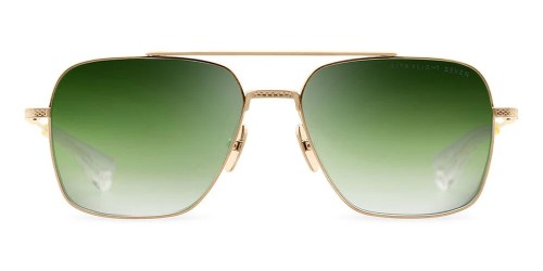 Dita FLIGHT-SEVEN DTS111 - 07 - 57 Occhiali da sole Gold Pilot (Aviator)