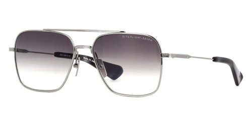 Dita FLIGHT-SEVEN DTS111 - 01 - 57 Occhiali da sole Silver Pilot (Aviator)