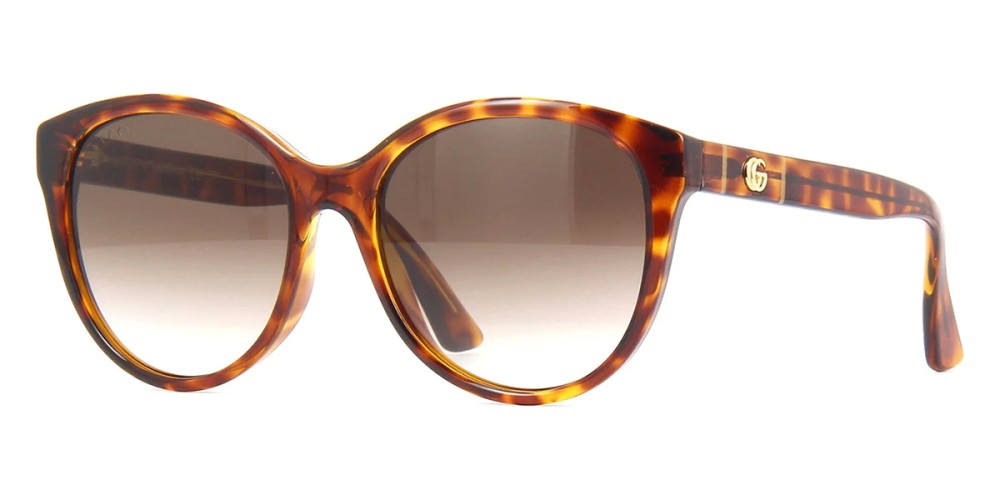 Gucci GG0631S - 002 - 56 Occhiali da sole Havana Oval