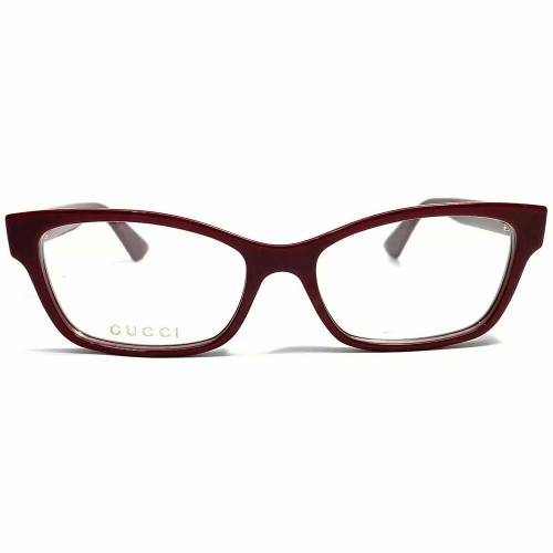 Gucci GG0635O - 006 - 53 Montature ottiche Burgundy Square