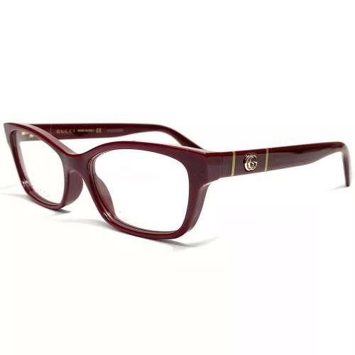 Gucci GG0635O - 006 - 53 Montature ottiche Burgundy Square
