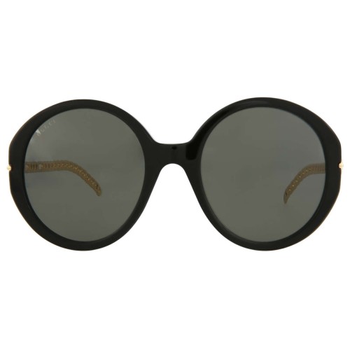 Gucci GG0726S WITHOUT CHAIN - 001 - 56 Occhiali da sole Round