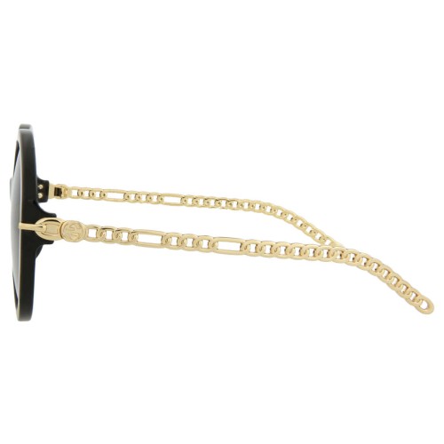 Gucci GG0726S WITHOUT CHAIN - 001 - 56 Occhiali da sole Round