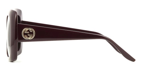 Gucci GG0896S - 003 - 52 Occhiali da sole Burgundy Square