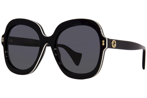 Gucci GG1240S - 001 - 57 Occhiali da sole Black Square