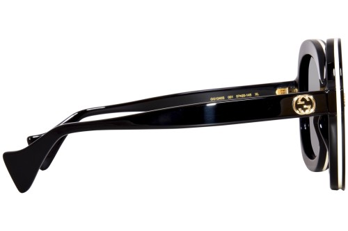 Gucci GG1240S - 001 - 57 Occhiali da sole Black Square