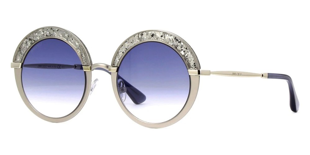 Jimmy Choo GOTHA/S - 5RLKC - 50 Occhiali da sole Silver Round