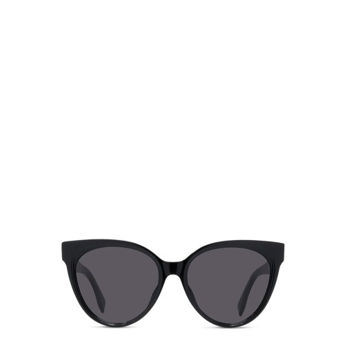 Fendi FE40008U - 01A - 56 Occhiali da sole Black Pillow (Rounded)