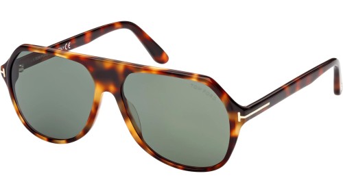 Tom Ford FT0934 HAYES - 53N - 59 Occhiali da sole Havanna Pilot (Aviator)