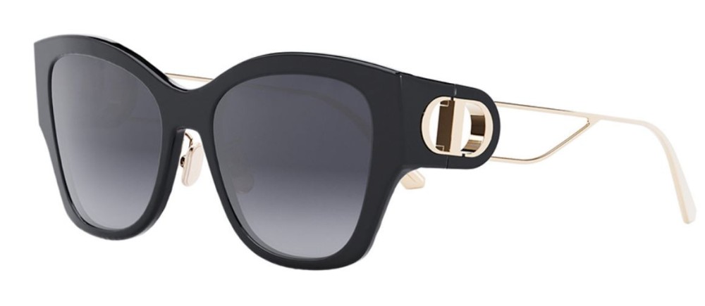 Dior 30 MONTAIGNE B2U - 12A1 B - 54 Occhiali da sole Black Cat Eye