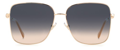Jimmy Choo HESTER/S - BKUI4 - 59 Occhiali da sole Gold Square