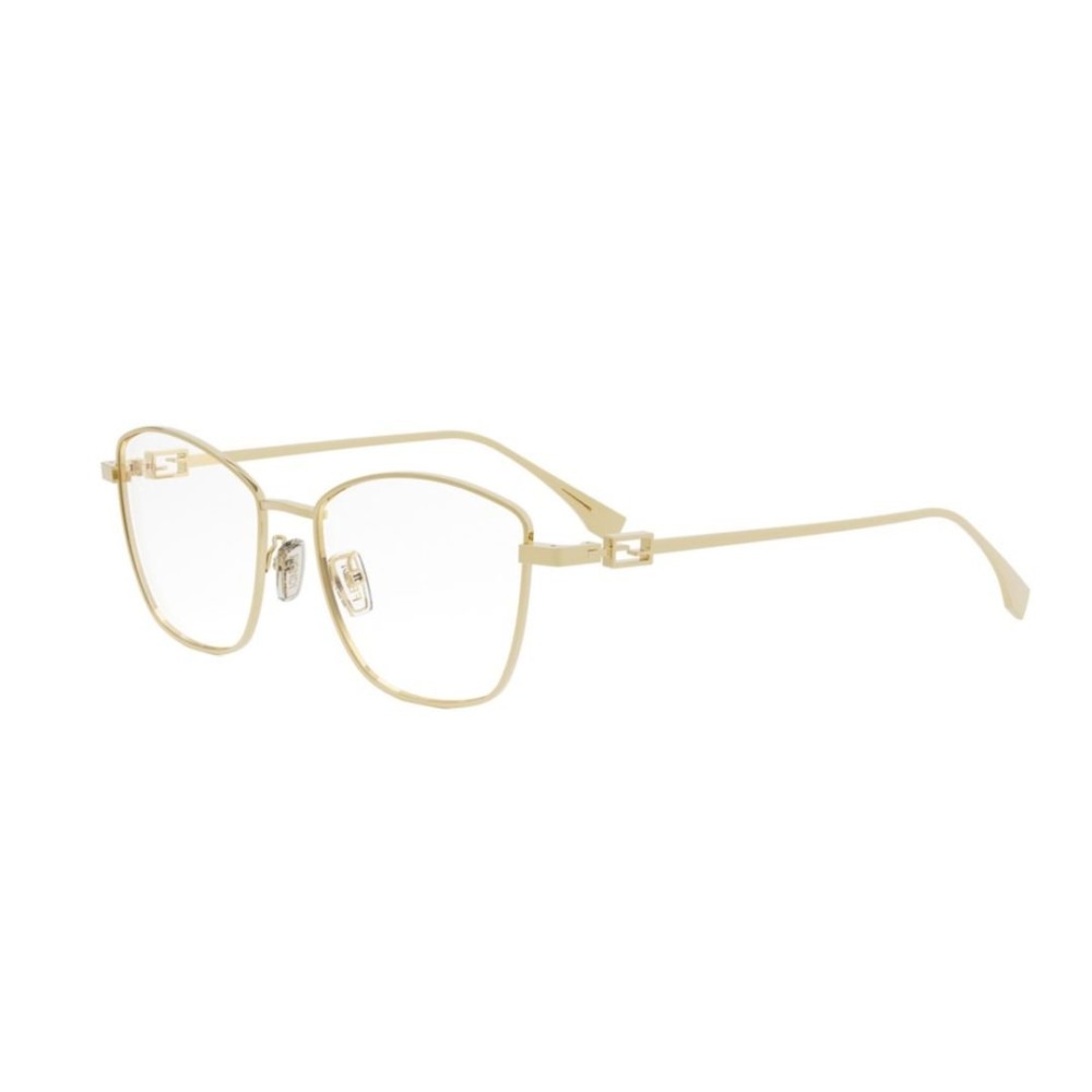 Fendi FE50108F - 030 - 54 Montature ottiche Gold Pillow (Rounded)