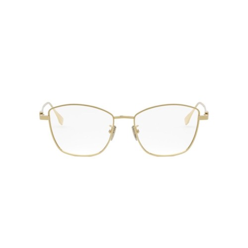 Fendi FE50108F - 030 - 54 Montature ottiche Gold Pillow (Rounded)