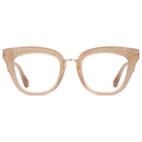 Jimmy Choo JC237 - FWM - 49 Montature ottiche Beige Cat Eye