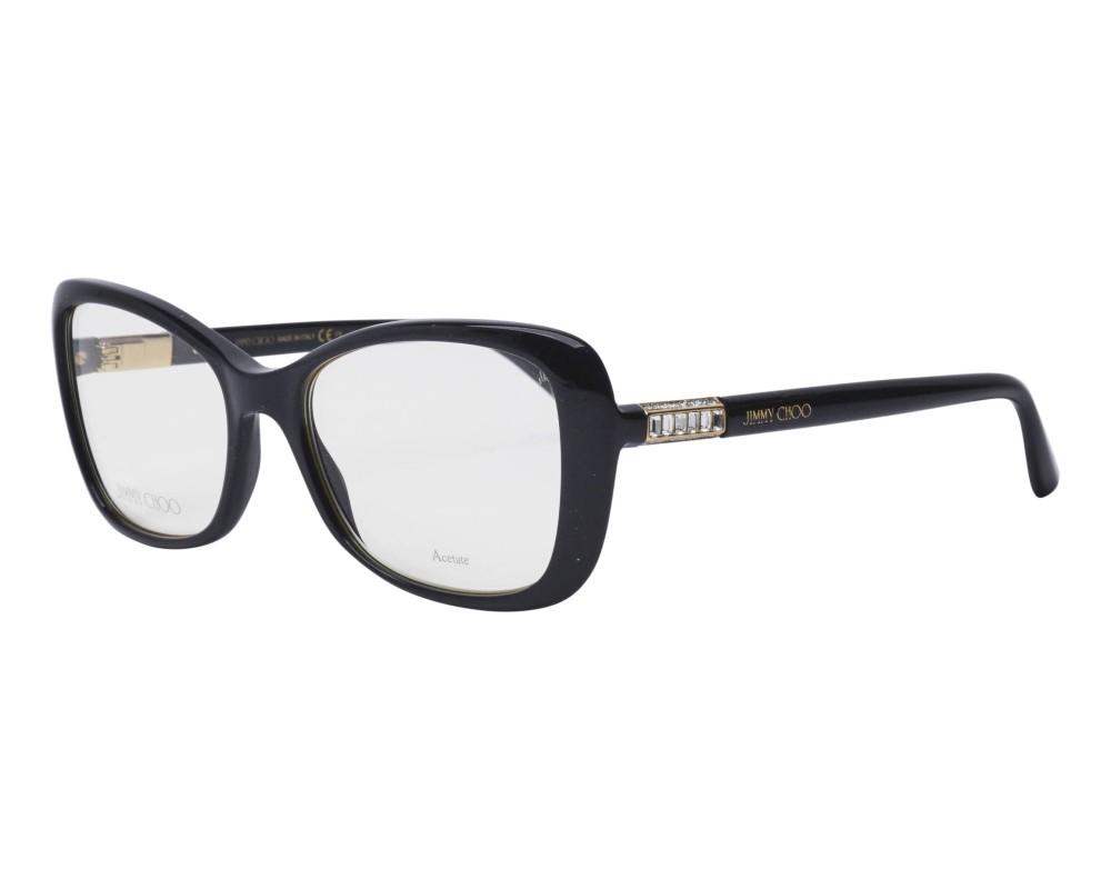 Jimmy Choo JC284 - 807 - 53 Montature ottiche Black Pillow (Rounded)