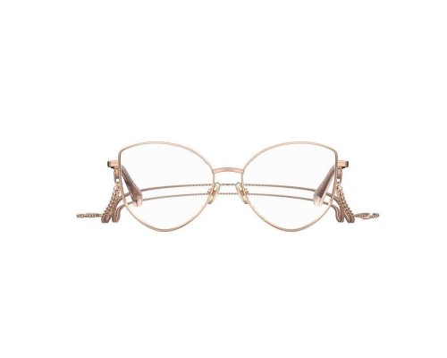Jimmy Choo JC327 With chain - DDB - 52 Montature ottiche Rose gold Pillow (Rounded)