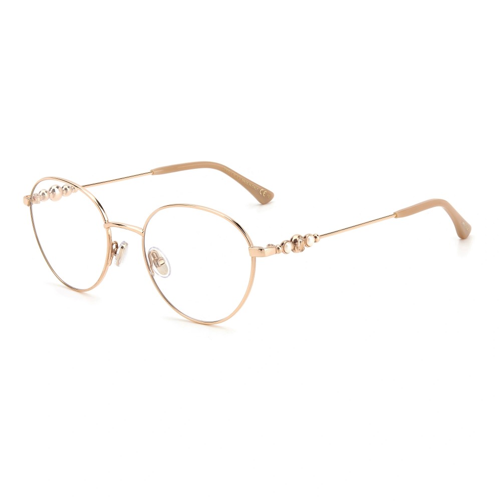 Jimmy Choo JC338 - BKU - 50 Montature ottiche Pillow (Rounded)