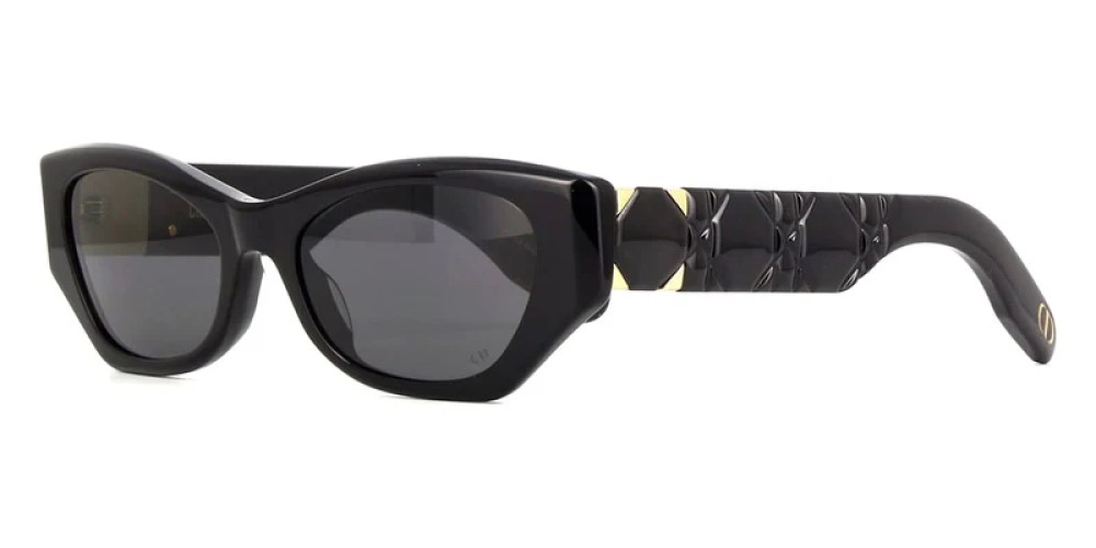 Dior LADY 95.22 B1I - 10A0 Z - 53 Occhiali da sole Black Cat Eye