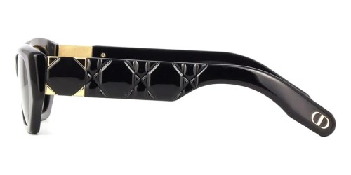 Dior LADY 95.22 B1I - 10A0 Z - 53 Occhiali da sole Black Cat Eye