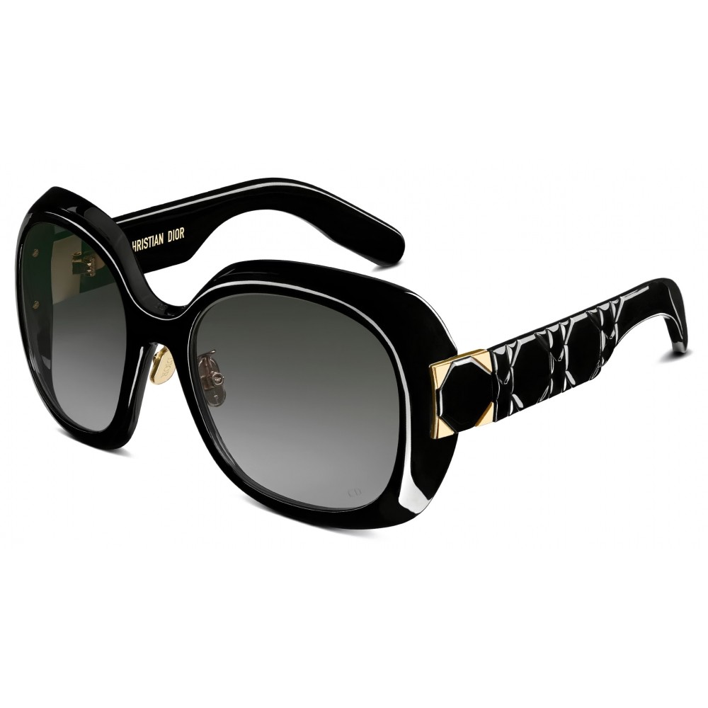 Dior LADY 95.22 R2F - 10A1 N - 58 Occhiali da sole Black Square