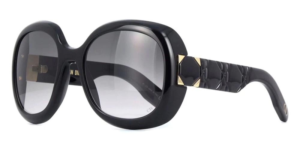 Dior LADY 95.22 R2I - 10A1 N - 58 Occhiali da sole Black Square