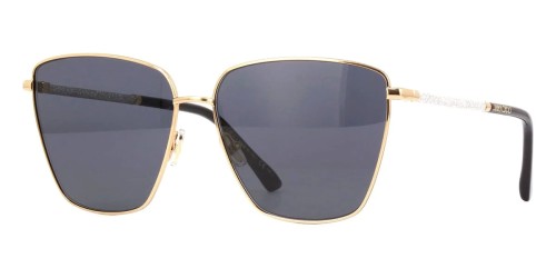 Jimmy Choo LAVI/S - 2M2IR - 60 Occhiali da sole Gold Pilot (Aviator)