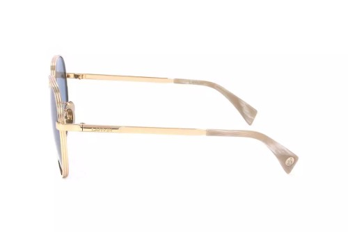 Lanvin LNV107S - 717 - 61 Occhiali da sole Gold Pillow (Rounded)