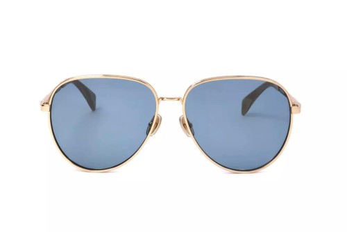 Lanvin LNV107S - 717 - 61 Occhiali da sole Gold Pillow (Rounded)