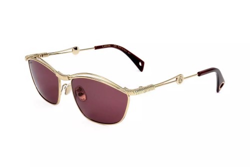 Lanvin LNV111S - 718 - 59 Occhiali da sole Gold Cat Eye