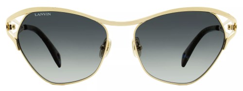 Lanvin LNV114S - 721 - 58 Occhiali da sole Gold Cat Eye