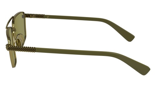 Lanvin LNV133S - 736 - 58 Occhiali da sole Green Pilot (Aviator)