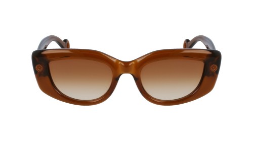 Lanvin LNV641S - 208 - 50 Occhiali da sole Brown Cat Eye